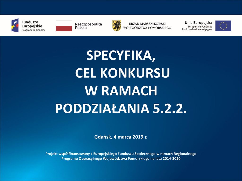 Specyfika Cel Konkursu W Ramach Poddzia Ania Ppt Pobierz